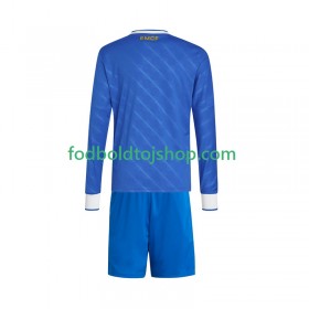 Real Madrid Børn 3. Fodboldsæt 2025-26 L/S (+ Korte bukser)